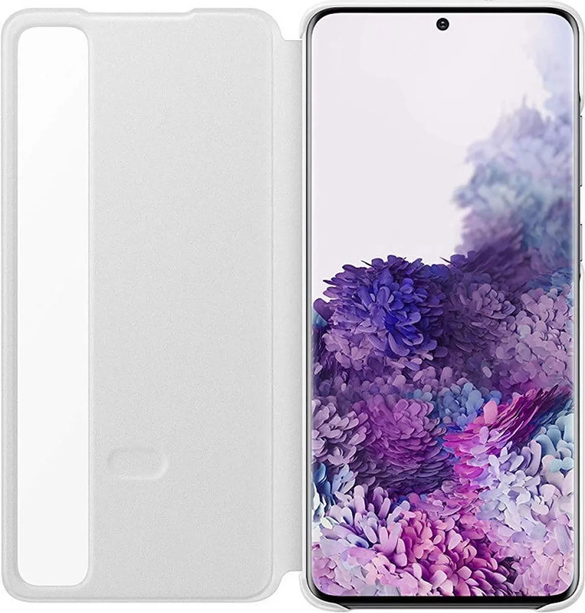 Samsung Clear View Hoesje Galaxy S20 Plus - Wit