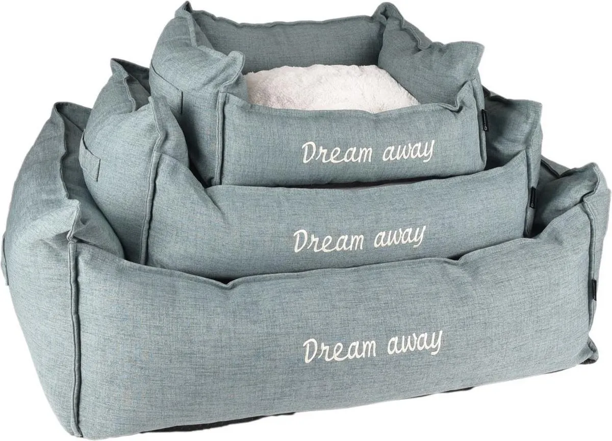 Flamingo Dream Away Hondenmand - Groen - 50x40x20cm