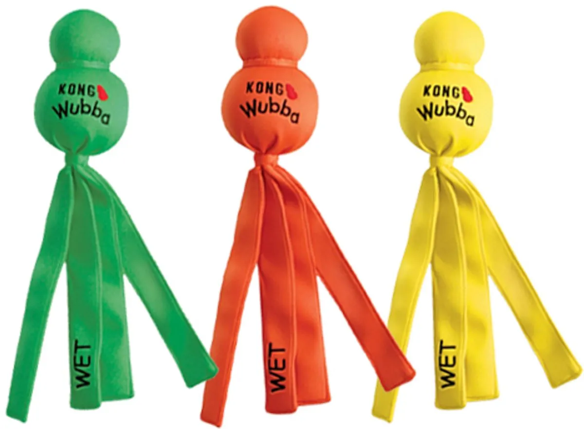 KONG Water Wubba Hondenspeeltje - 241x131x81mm - Oranje