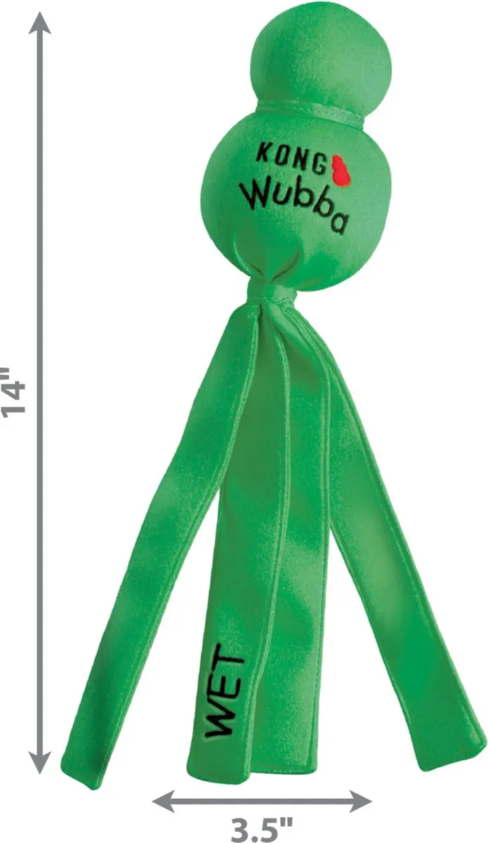 KONG Water Wubba Hondenspeeltje - 241x131x81mm - Oranje