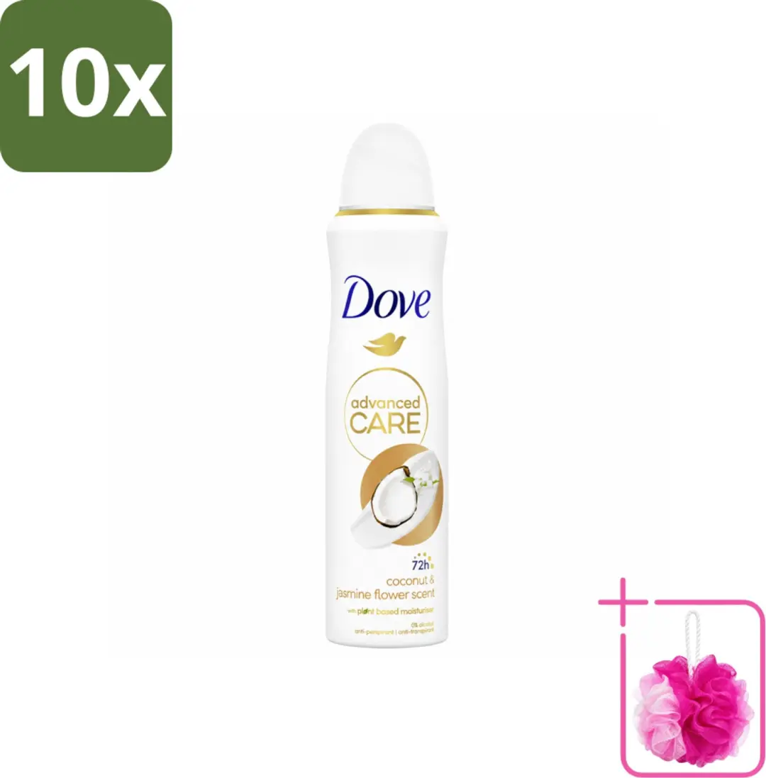10 x Dove Deodorant Spray