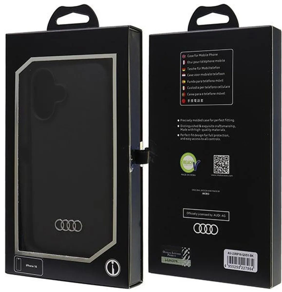 Audi Siliconen Magsafe Hoesje iPhone 16 6.1 - Transparent - afbeelding 5 van 6