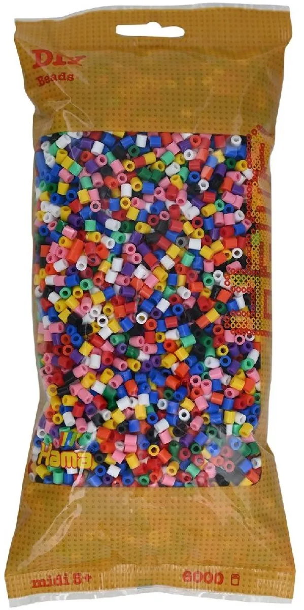Hama Strijkkralen Mix - 6000 Stuks