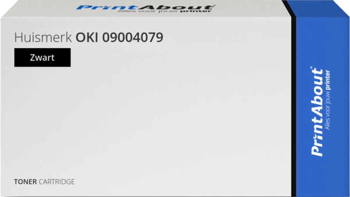 PrintAbout OKI 09004079 Toner Zwart - 18.500 pagina's