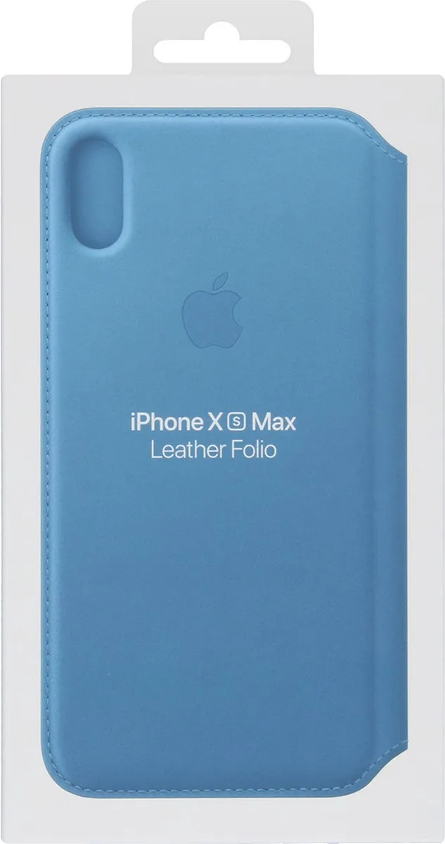 Apple Folio Hoesje MRX52ZM/A - iPhone Xs Max - Blauw