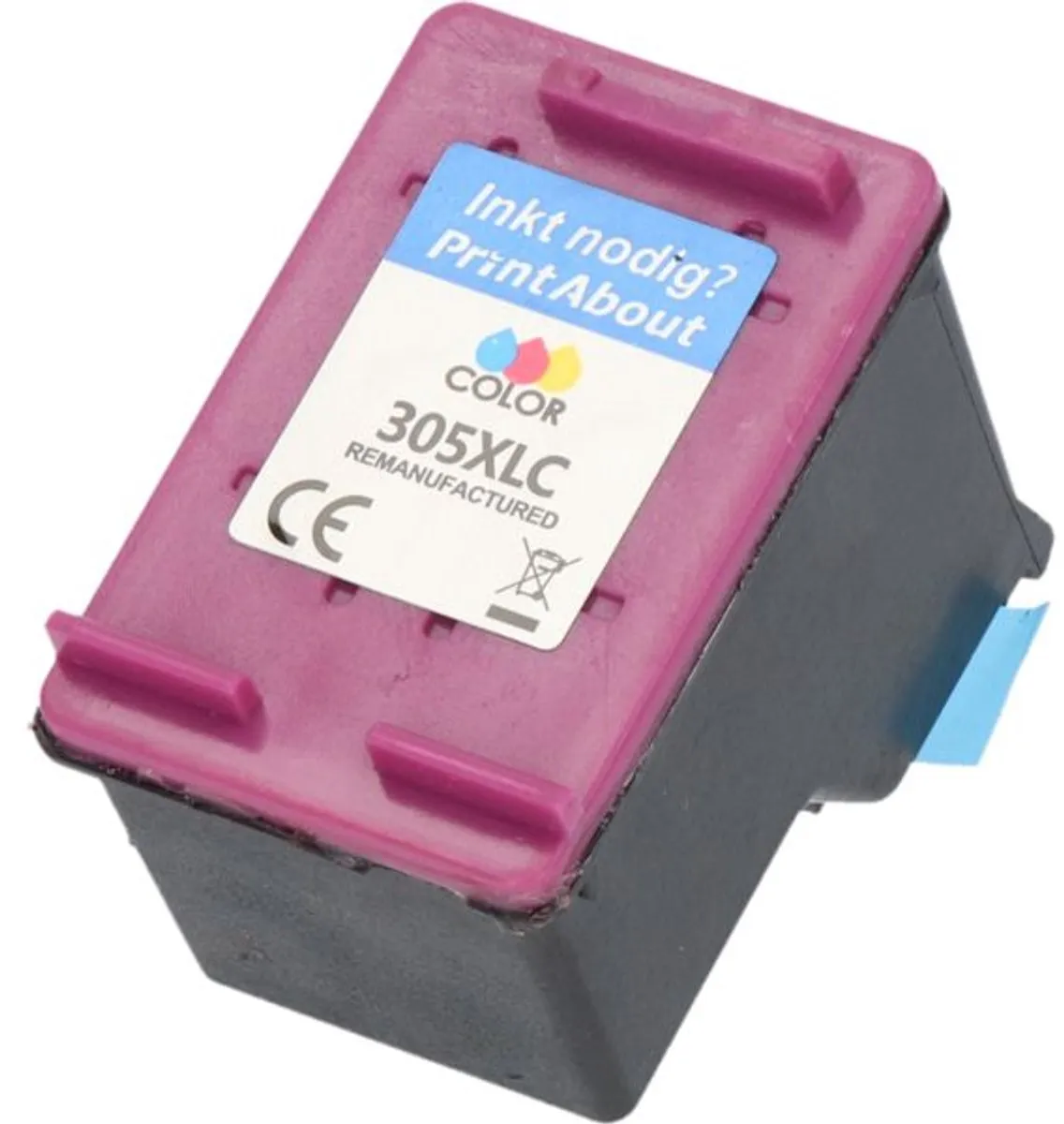 PrintAbout Inktcartridge 305XL 3-kleuren - 15ml - o.a. HP OfficeJet