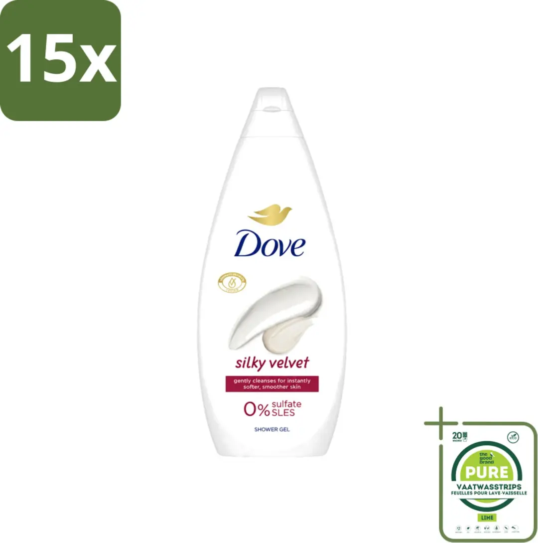 15 x Dove Silky Velvet