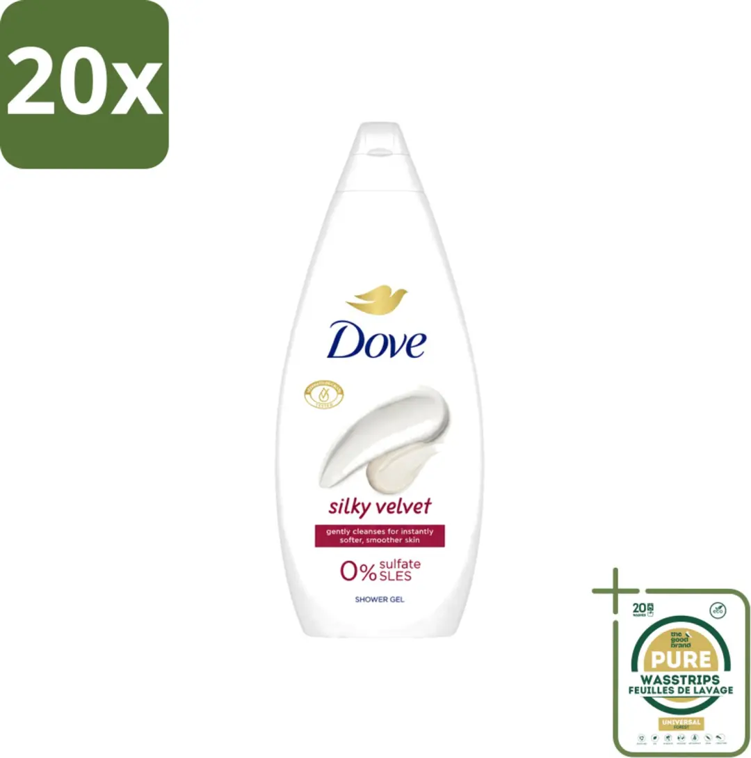 20 x Dove Silky Velvet