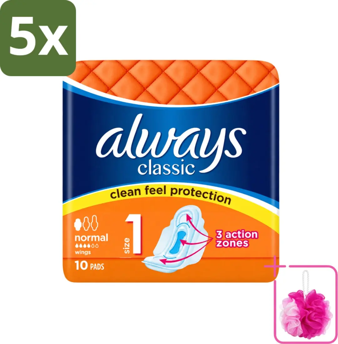 5 x Always Classic