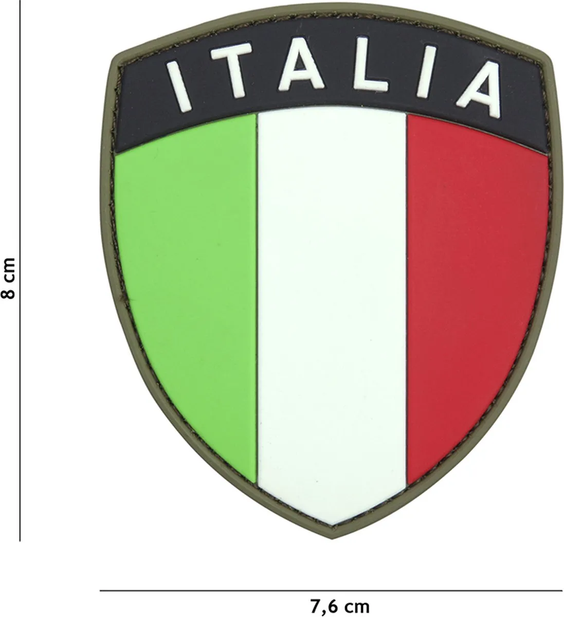 101 Inc Embleem 3D PVC Italia 9086