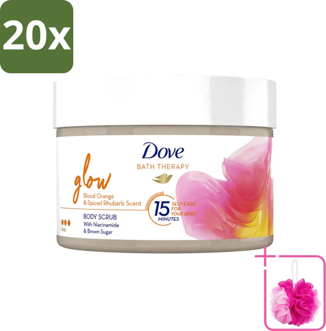 20 x Dove Bath Therapy Glow