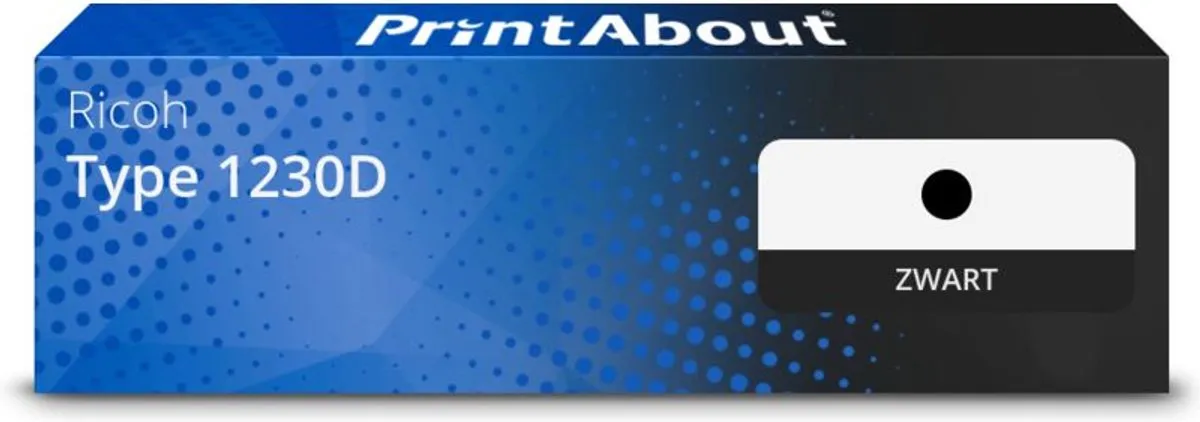 PrintAbout Ricoh Type 1230D-PA Toner Zwart