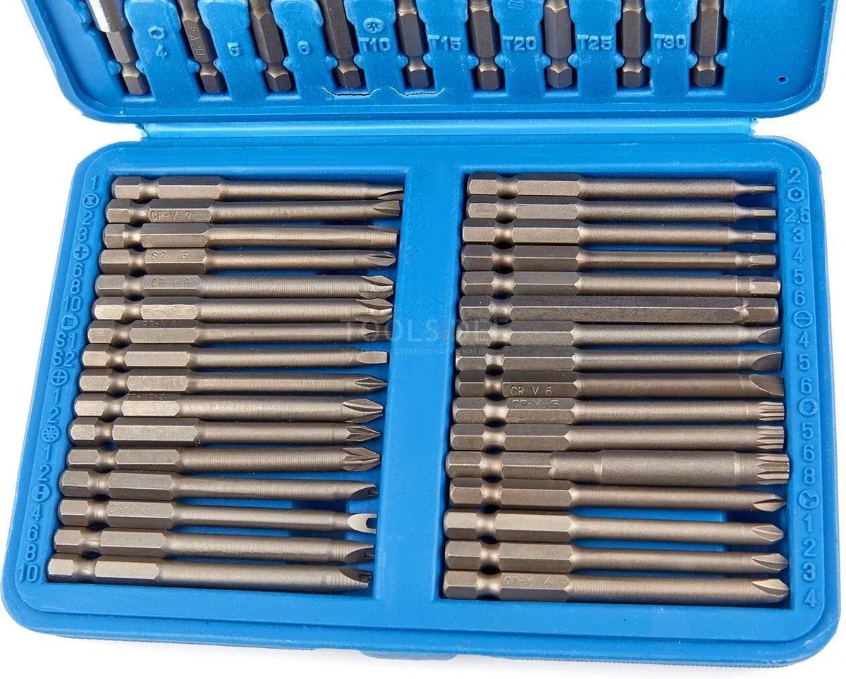 HBM 50-delige Torx Bitset T10