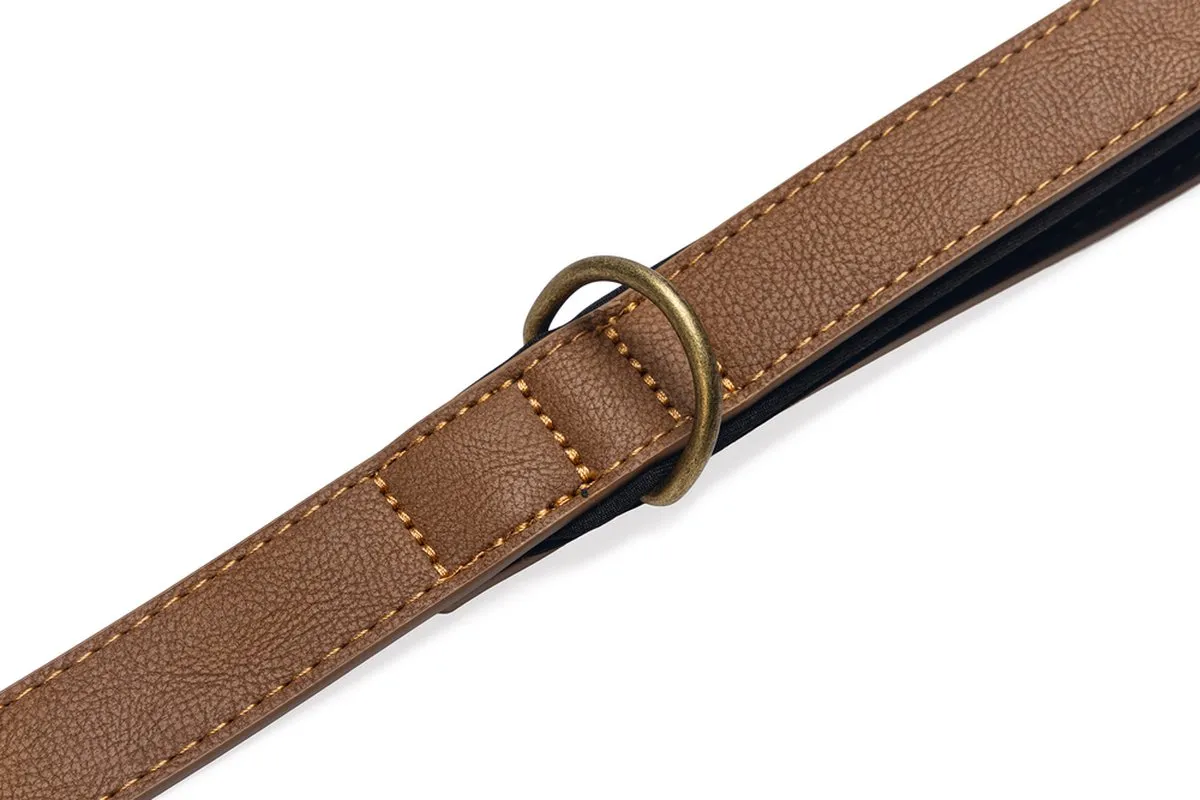 Beeztees Balacron Ax Hondenriem - Kunstleer 130x2,5cm - Bruin