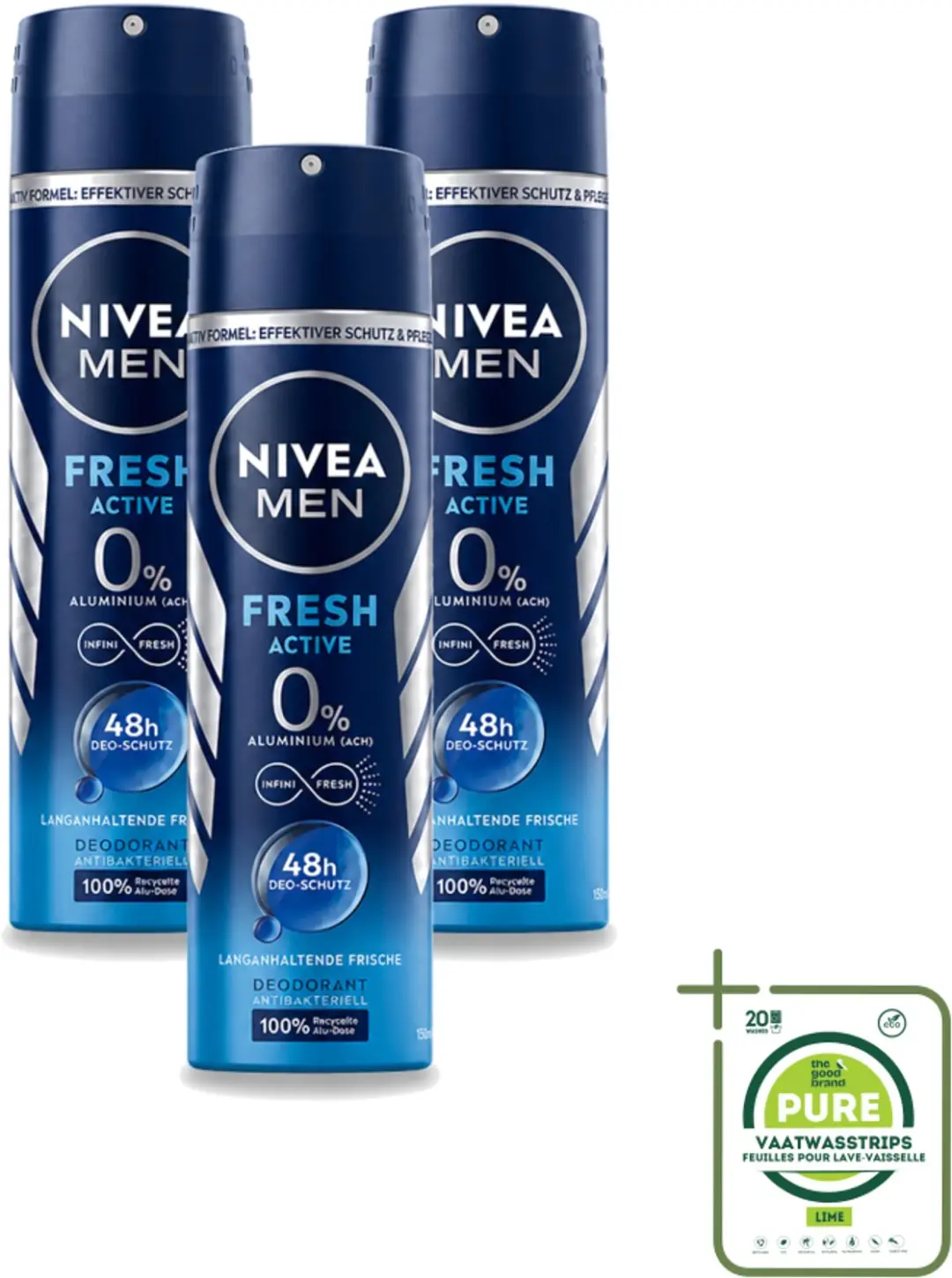 3 x Nivea
