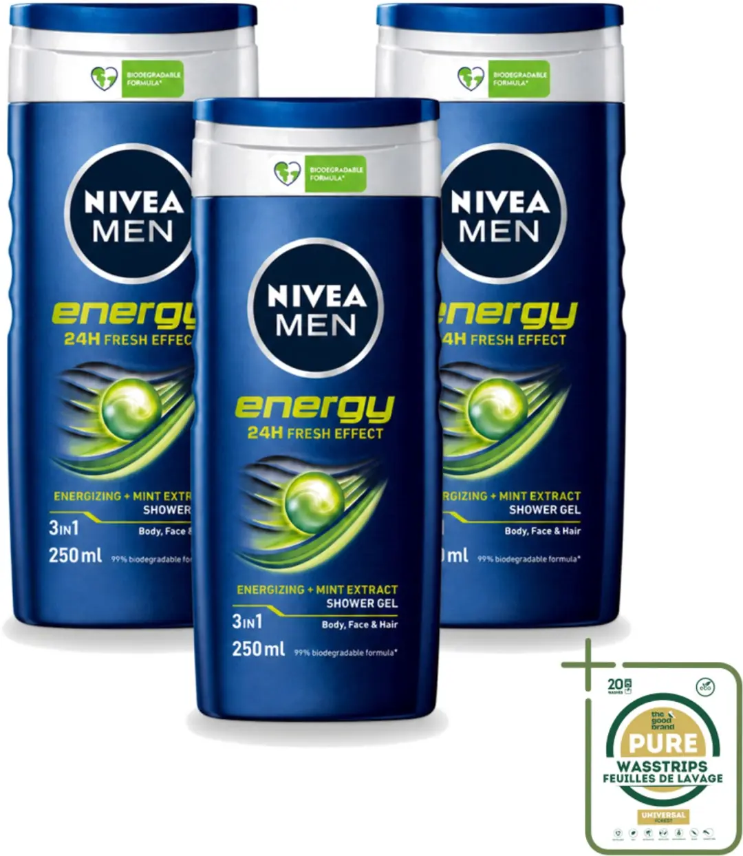 3 x Nivea
