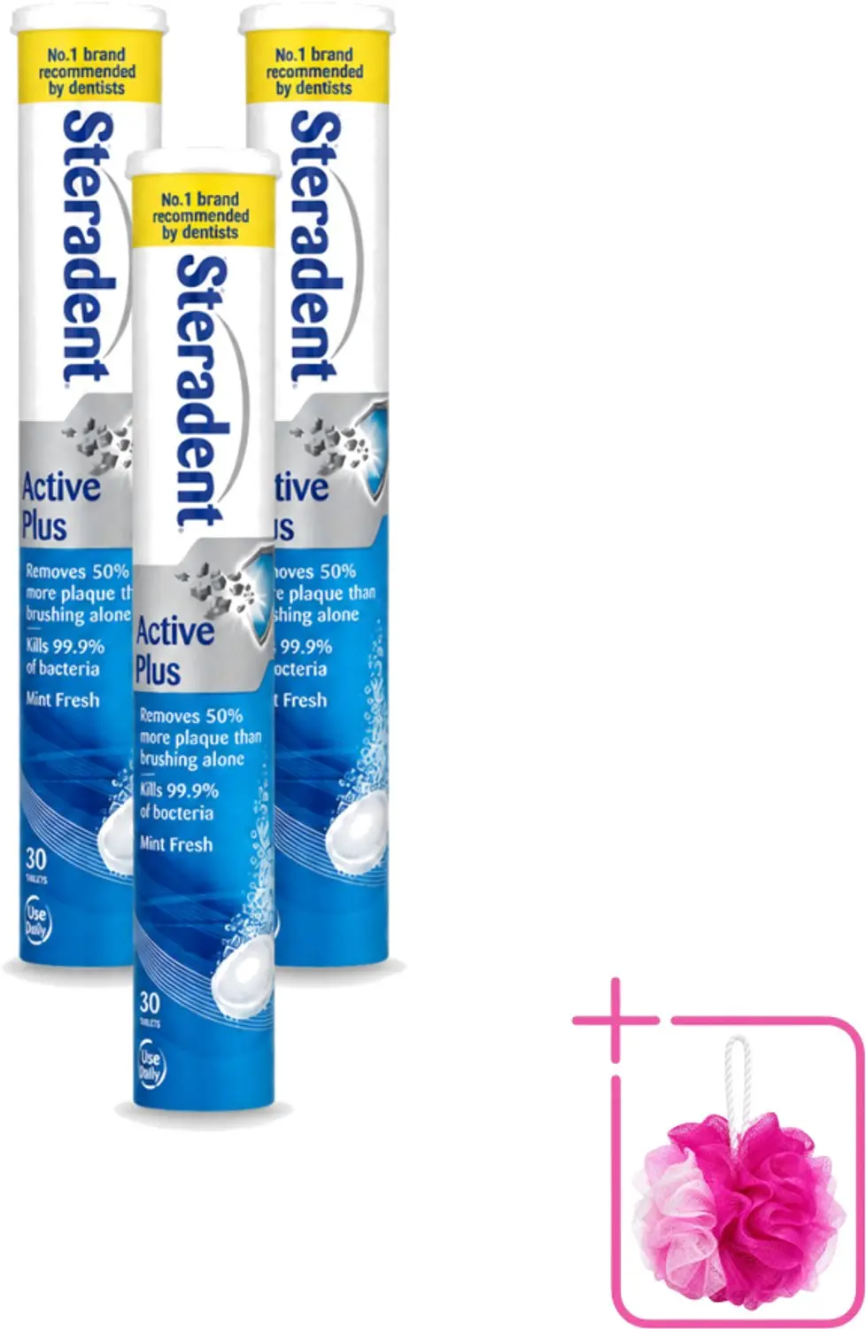 3 x Steradent