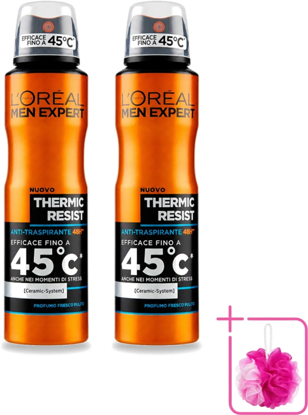 2 x L'Oréal Men Expert Deo Spray