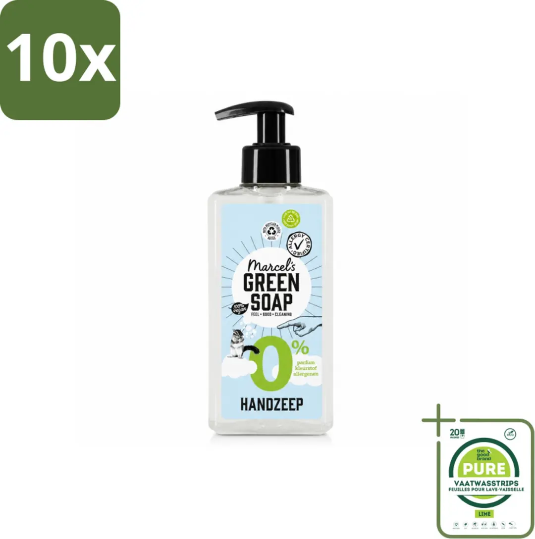 10 x Marcel's Green Soap