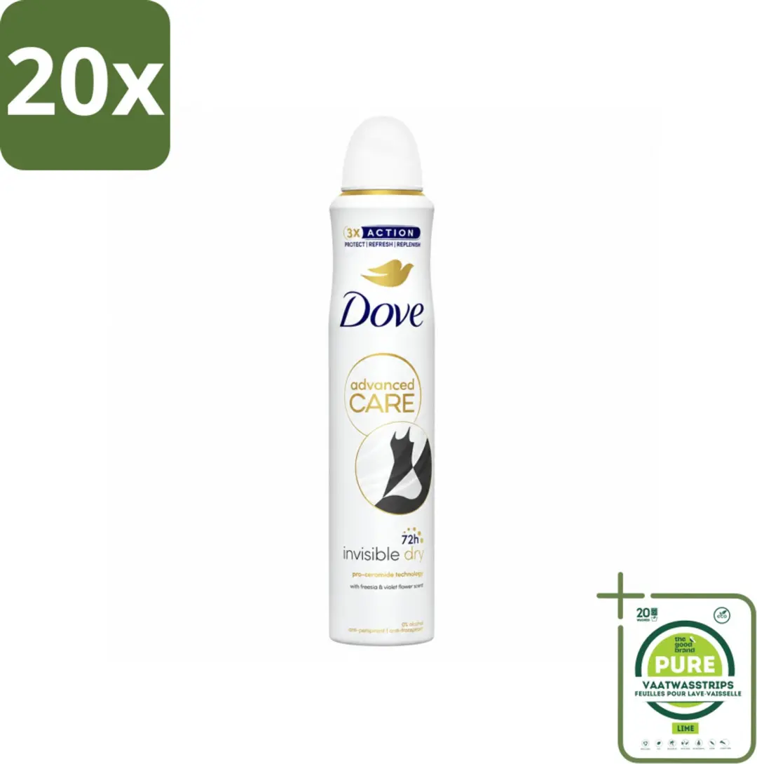 20 x Dove Deodorant Spray