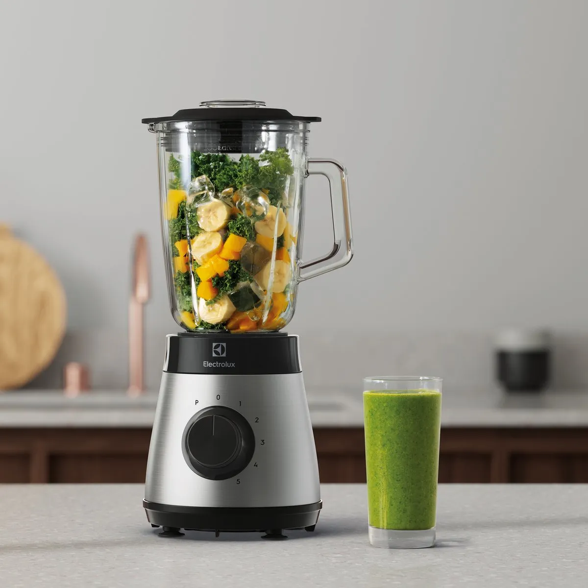 Electrolux E4TB1-6ST Blender 1,5L - 800W - Roestvrijstaal