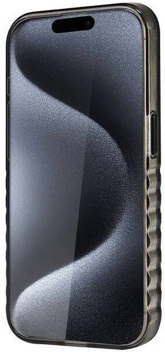 Audi IML Big Logo Back Case - iPhone 15 Pro - Zwart