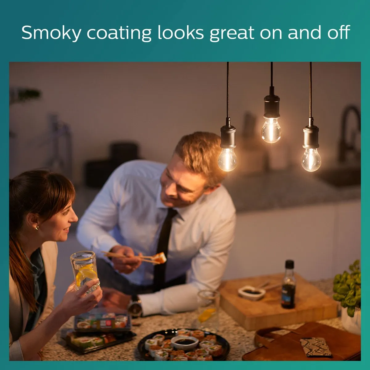 Philips LED Rookglas E27 15W - Warmwit - afbeelding 6 van 6