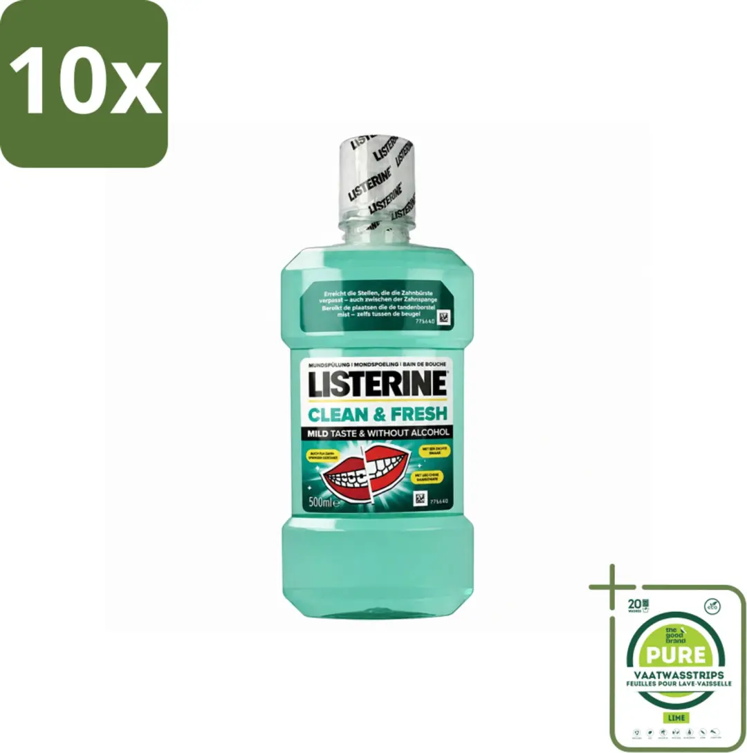 10 x Listerine