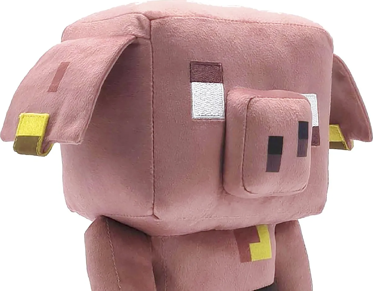 Minecraft Blaze Runt Knuffel - Piglin Grunter 15cm