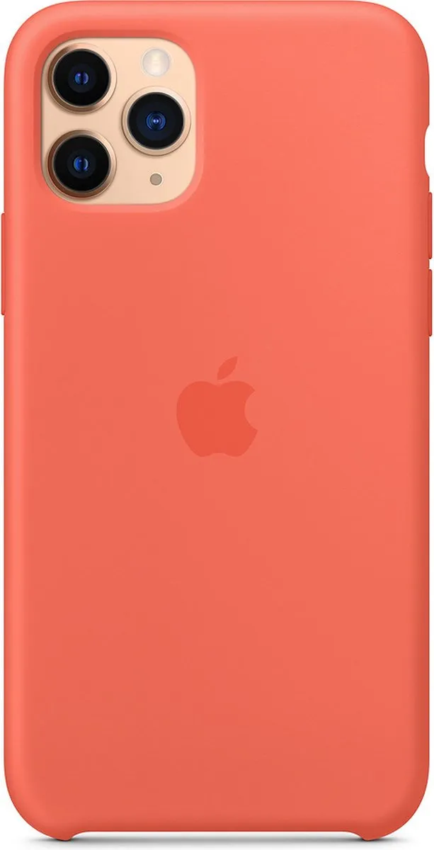 Apple Siliconen Hoesje iPhone 11 Pro MWYQ2ZM/A - Mandarijn