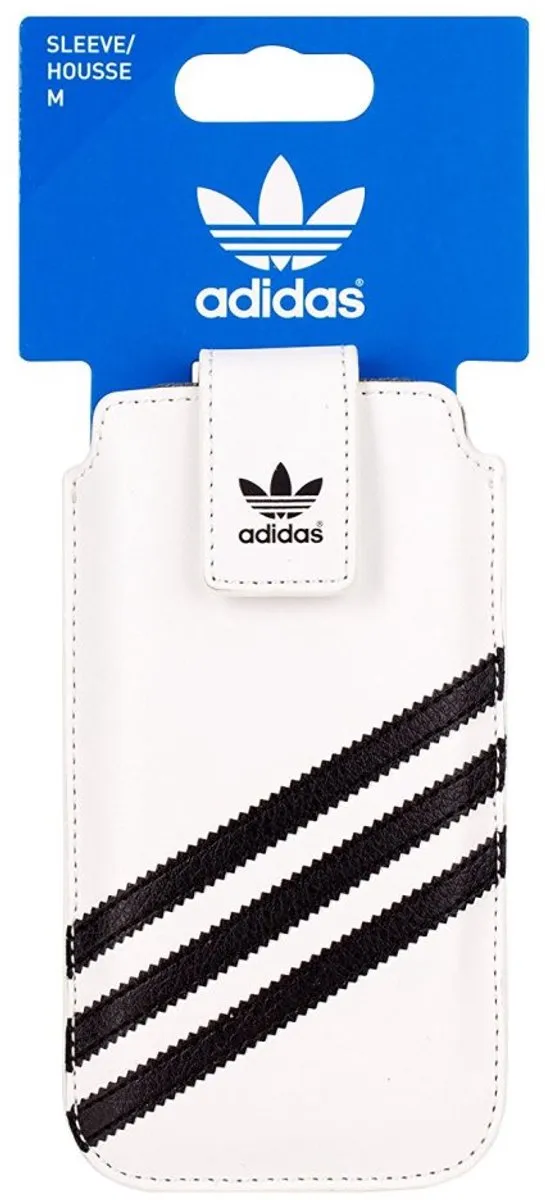 Adidas Sleeve Wit/Zwart - Maat M
