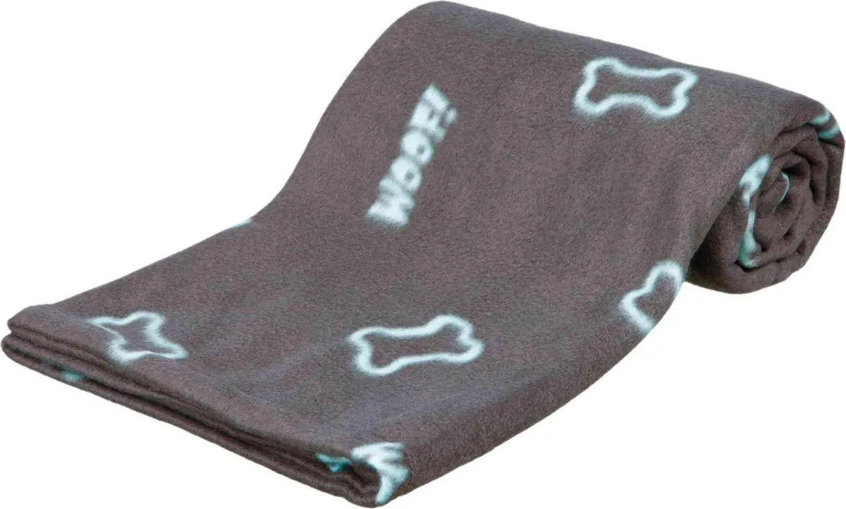 Trixie Barney Fleece Hondendeken 150cm - Taupe - afbeelding 4 van 5