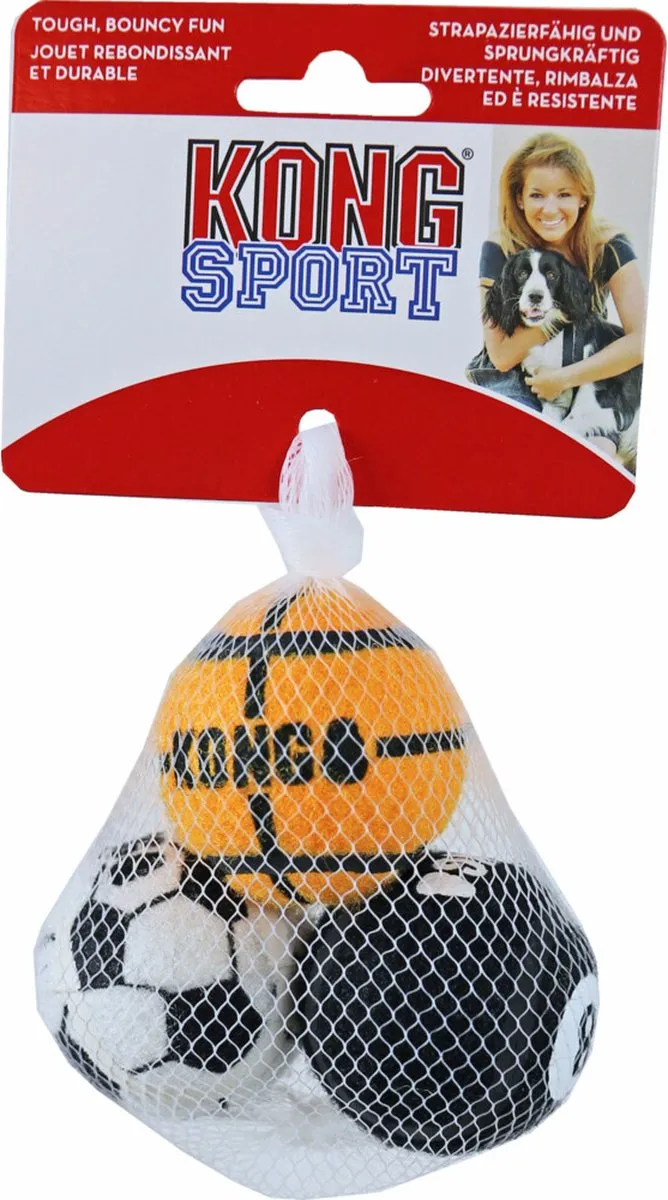 KONG Sport Ball Hondenspeelgoed S - Multi