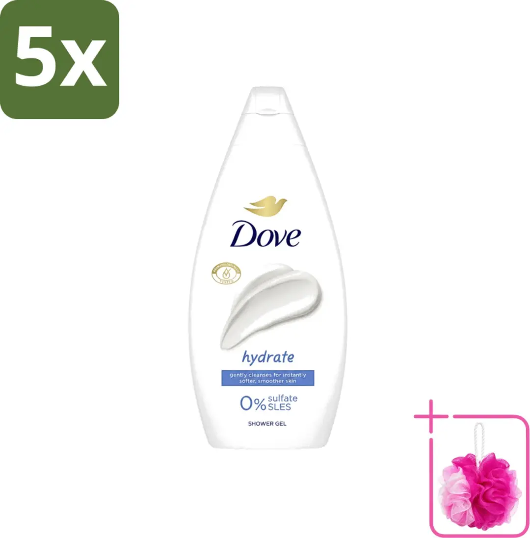 5 x Dove Hydrate