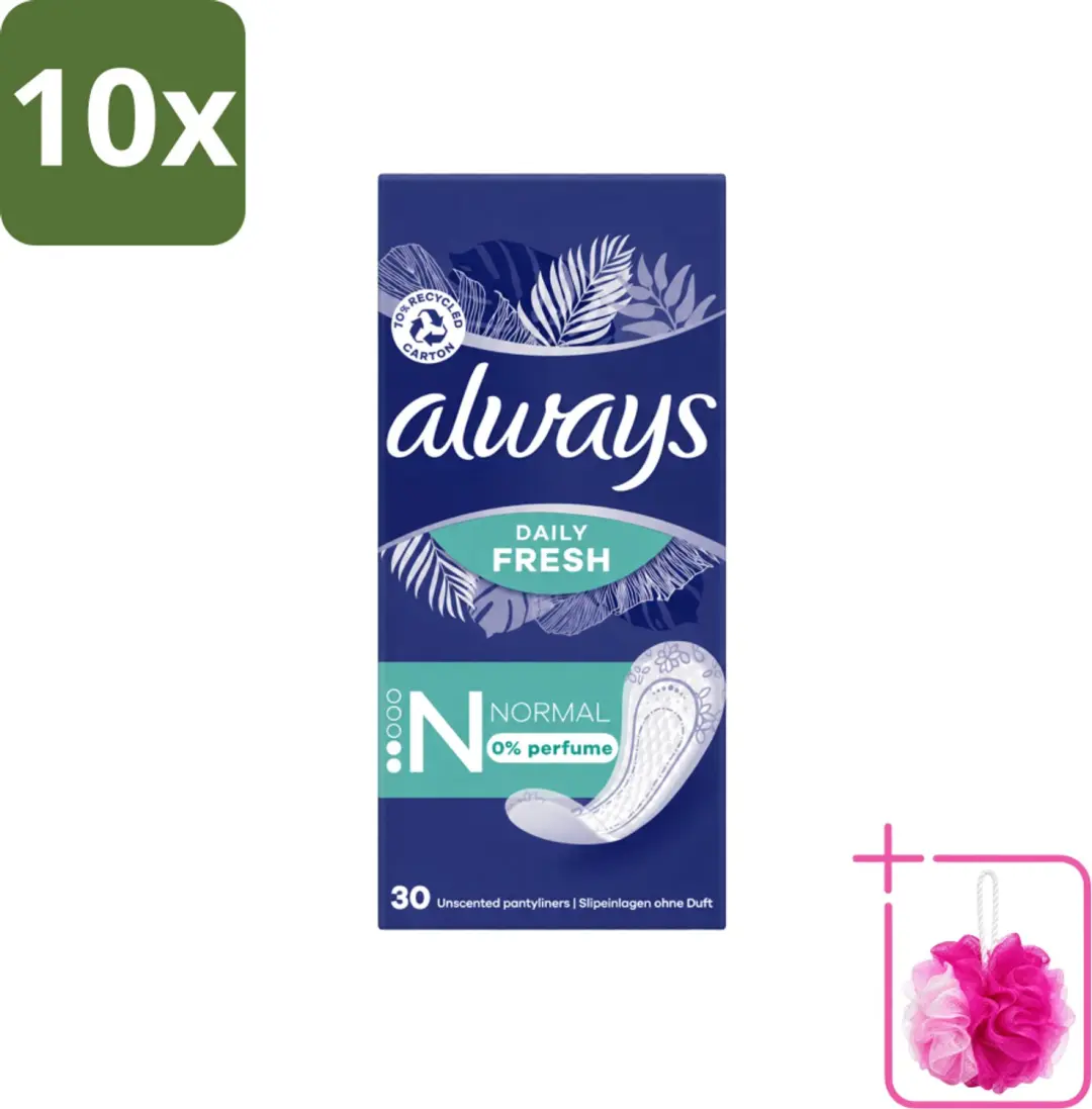 10 x Always Daily Fresh