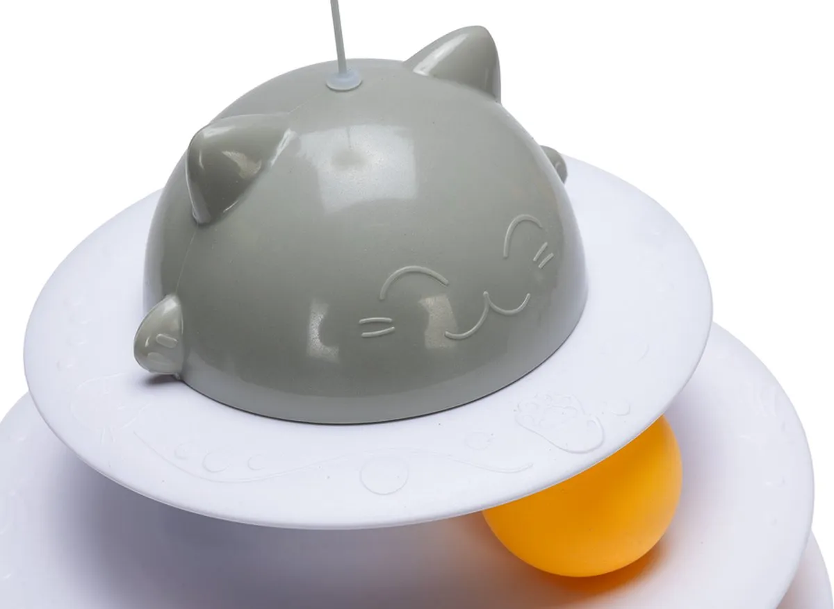 Beeztees Sapi Interactief Kattenspeelgoed - Grijs