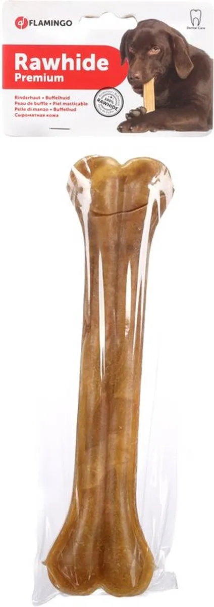 Flamingo Premium Kauwbeen Hondensnack 200g - 26cm