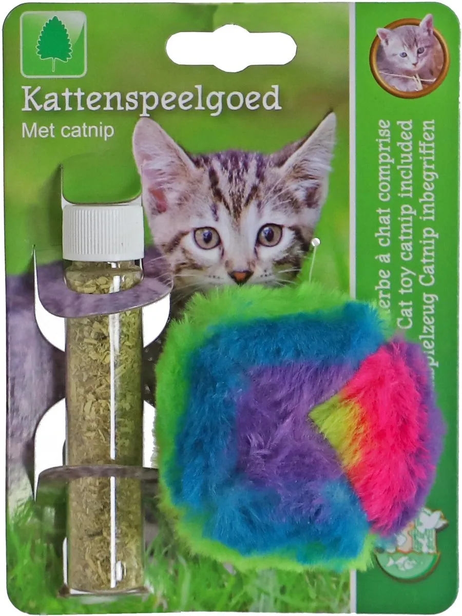 KONG Boon Regenboogbal voor Katten