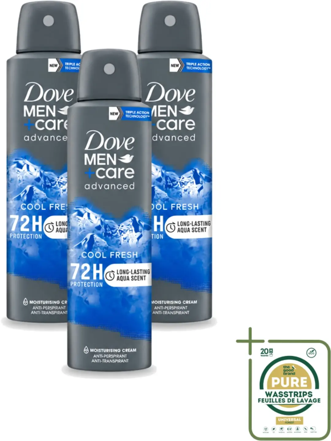 3 x Dove