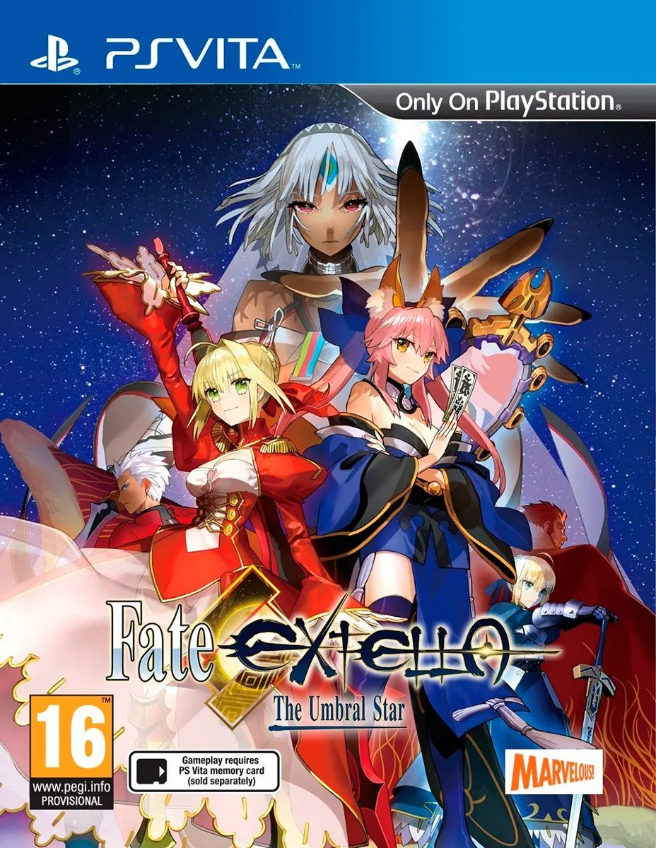 Sony PlayStation Fate Extella The Umbral Star