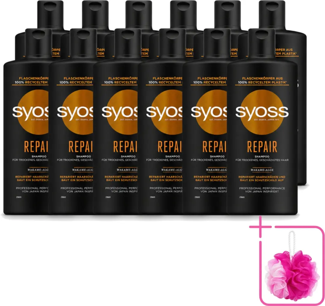 12 x Syoss Repair Shampoo
