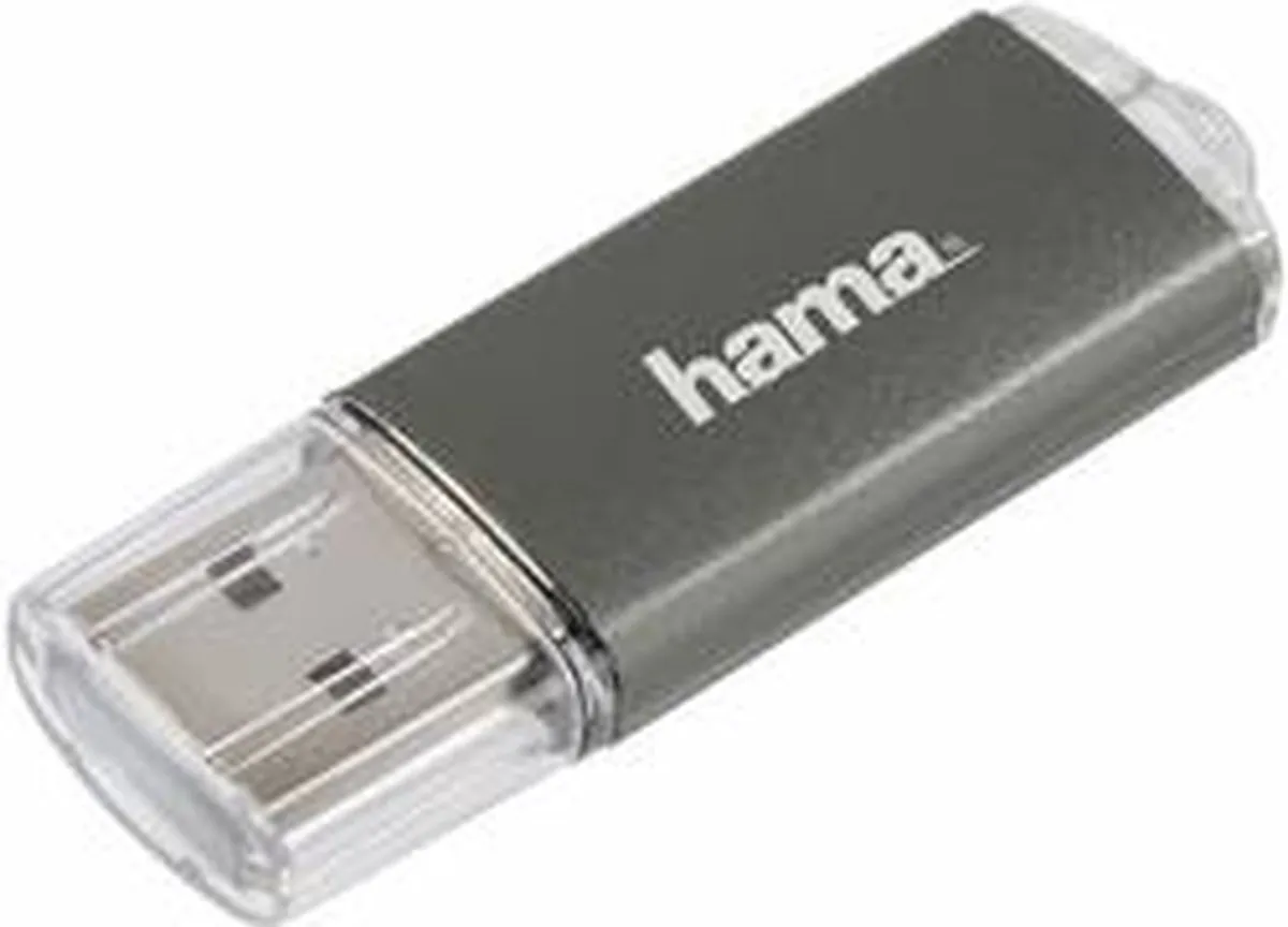 Hama Laeta USB-stick 16GB - Grijs