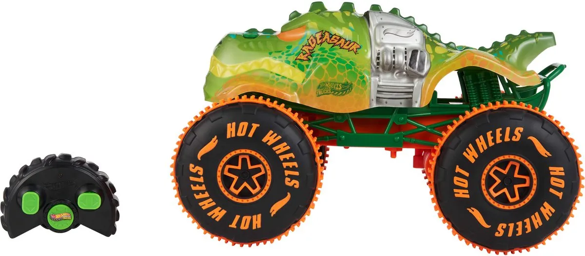 Hot Wheels Monstertrucks Rageasaurus RC JBH03 - afbeelding 6 van 6