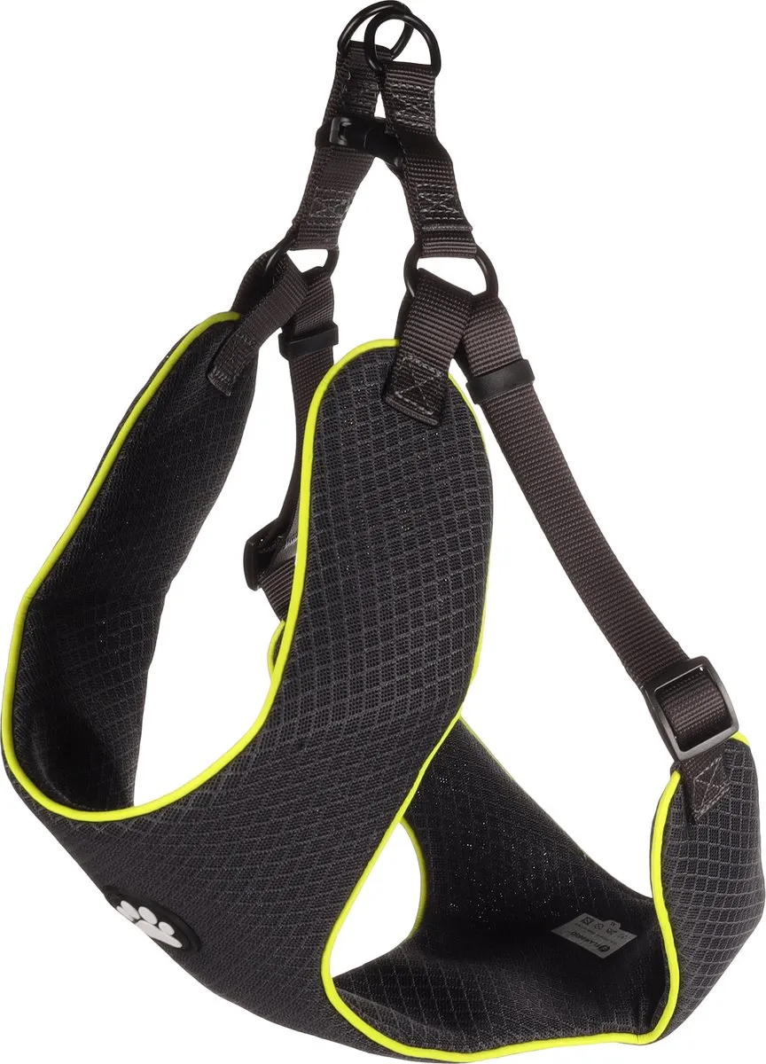 Flamingo Step&Go Tasha Hondenharnas - Grijs - Maat XL - afbeelding 6 van 6