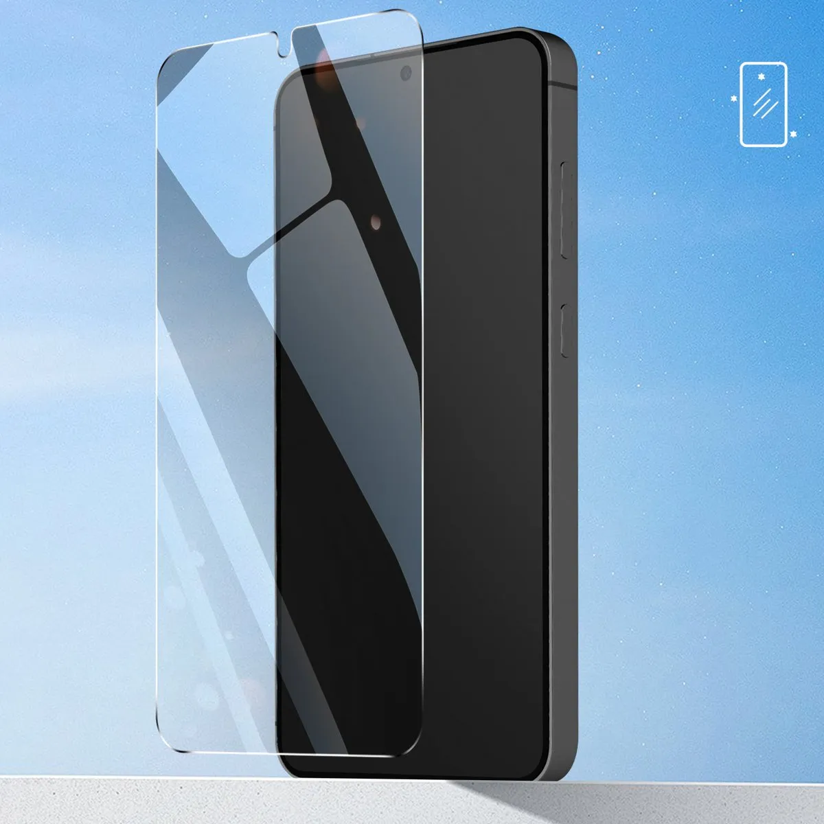 Samsung Galaxy S24 Plus Antikras Beschermfolie - Transparant
