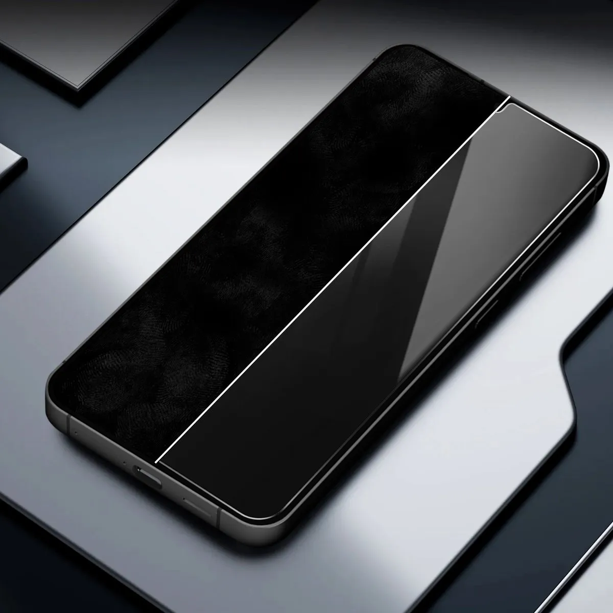 Samsung Galaxy S24 Plus Antikras Beschermfolie - Transparant