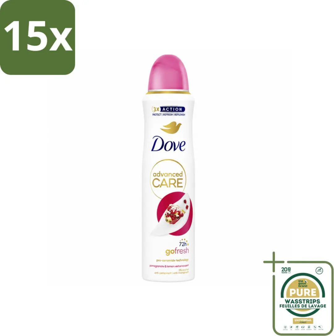 15 x Dove Deodorant Spray
