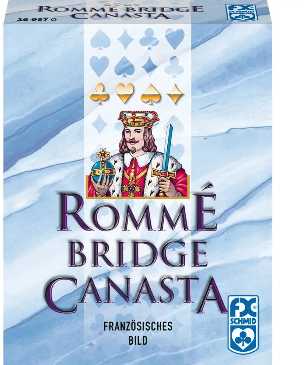 Ravensburger Rommé Bridge Canasta Klassiek Kaartspel 26957