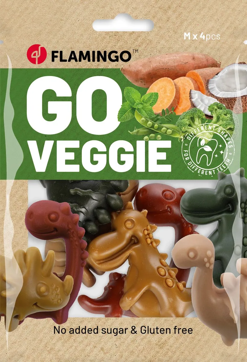 Flamingo Veggie Dino Mix Hondenvoer