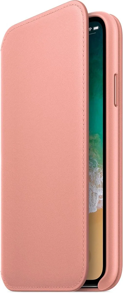 Apple Folio Hoesje iPhone Xs - MRGF2ZM/A - Lichtroze